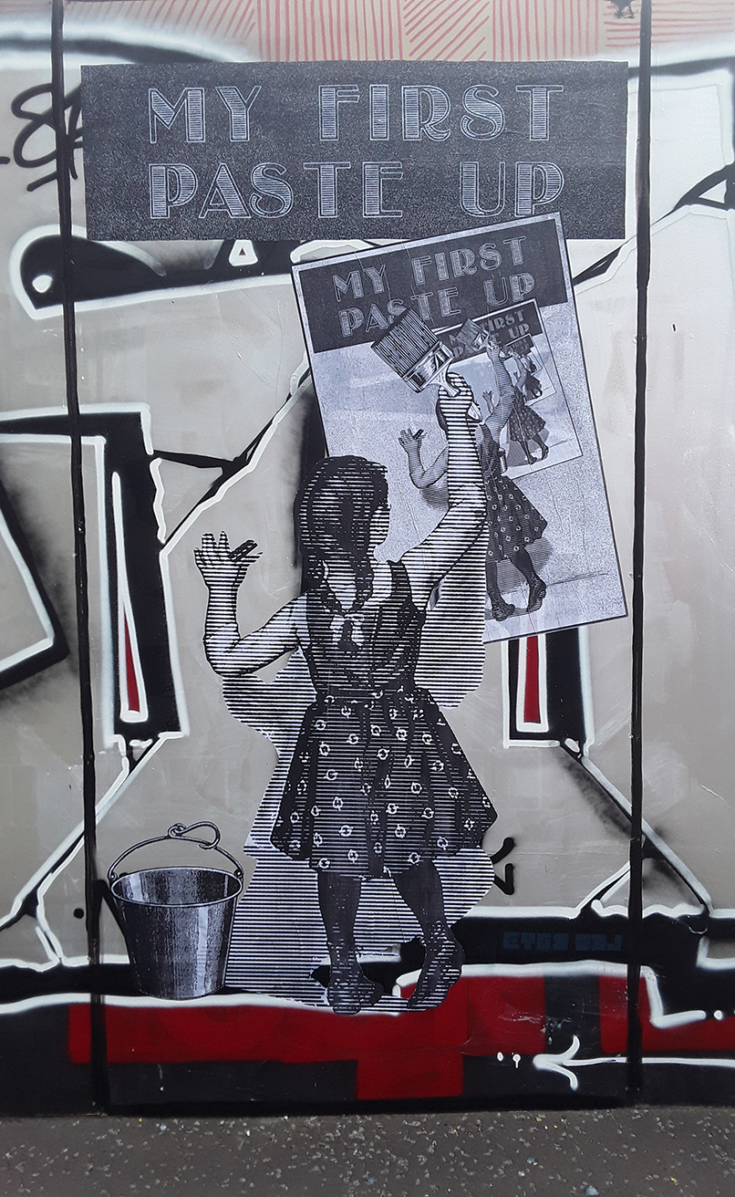 My First Paste Up