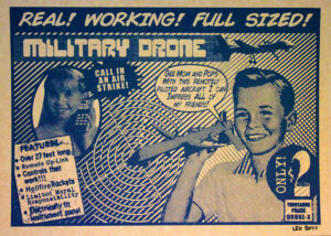 Real working military drone