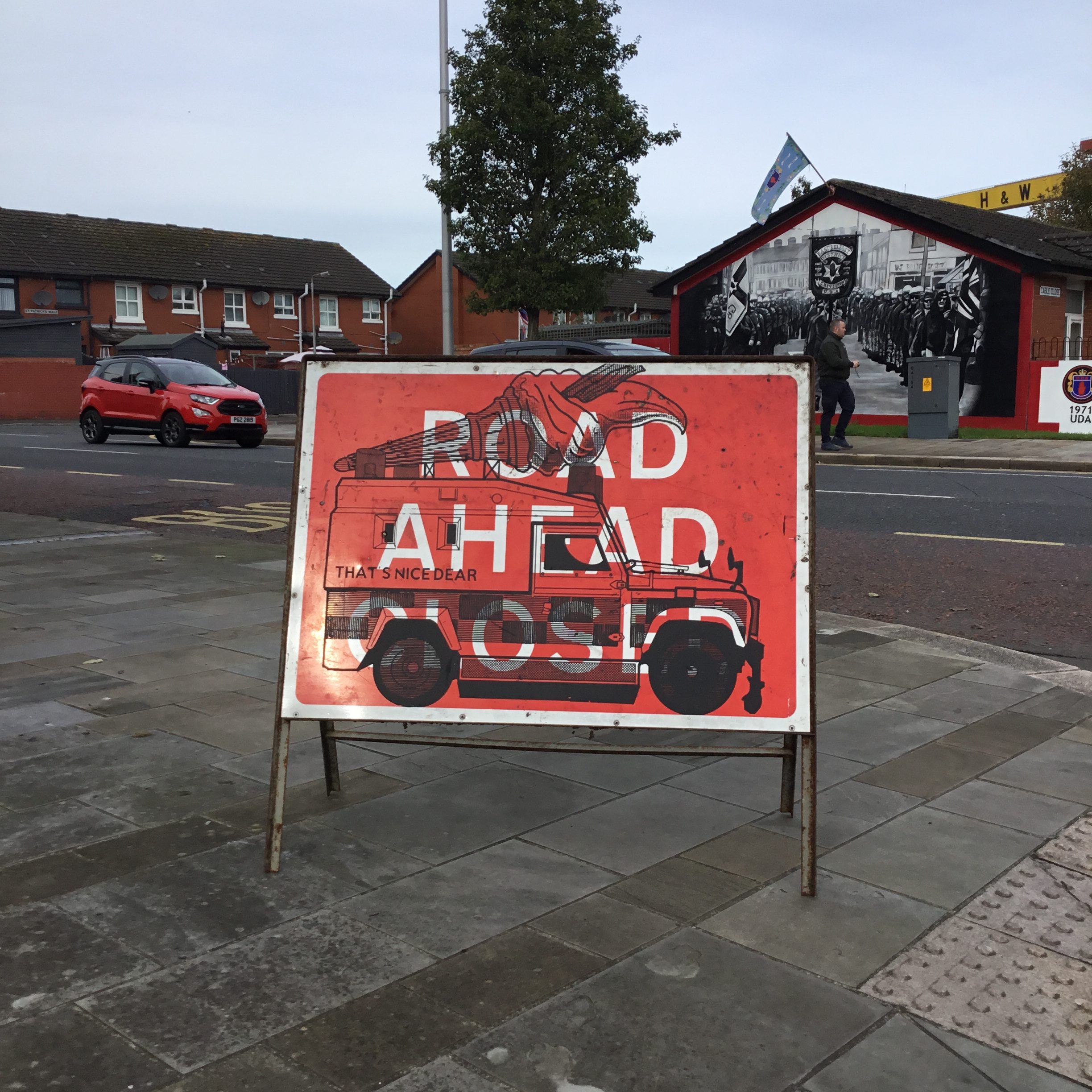 Road Ahead Closed