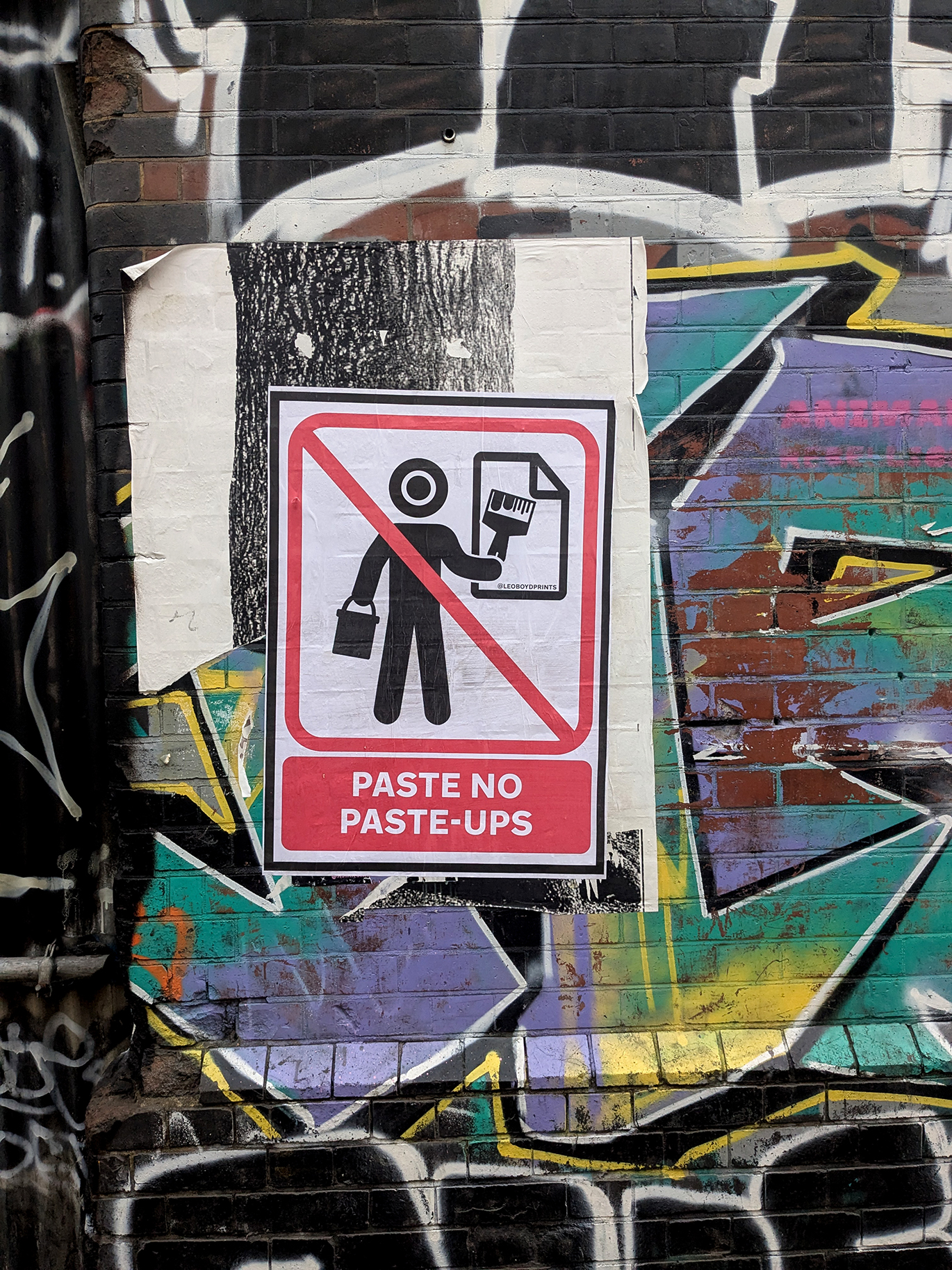 Paste No Paste Ups