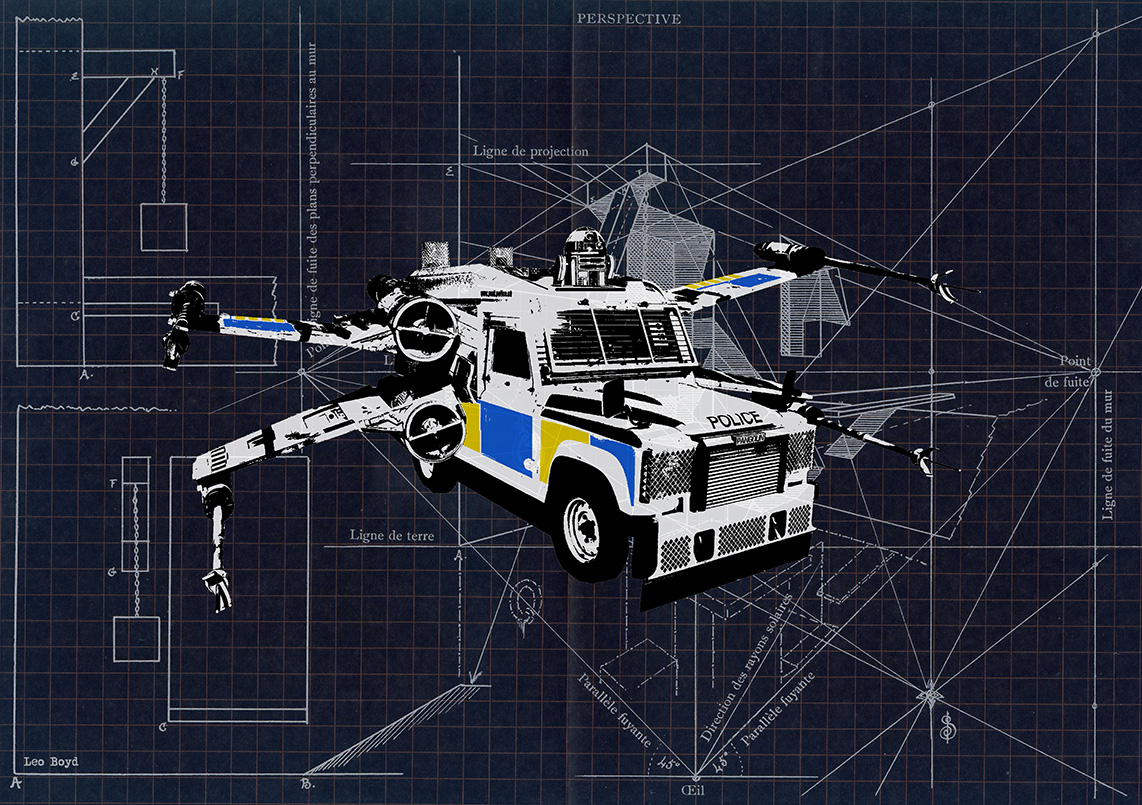 X-Wagon Diagram Poster