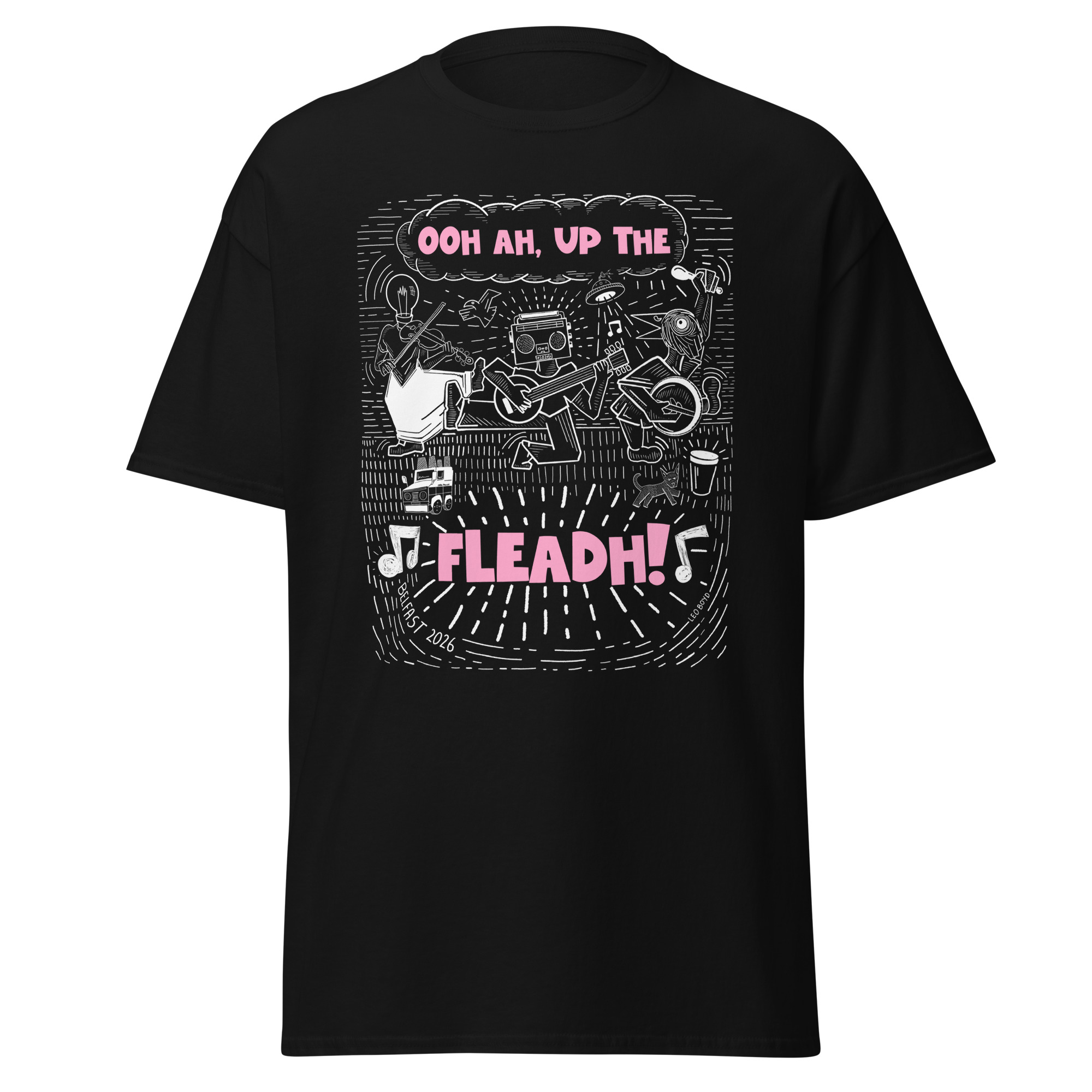 Ooh Ah, Up the Fleadh! Unisex tee